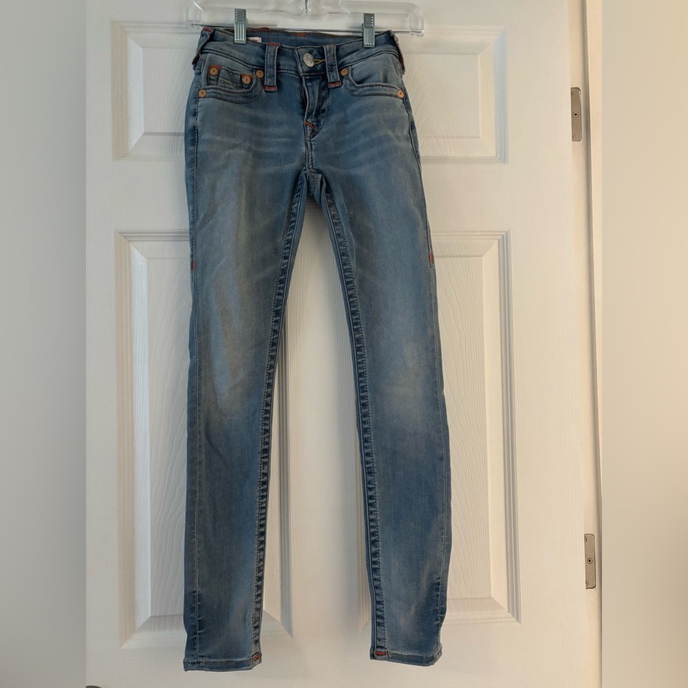 True Religion Blue Skinny Jeans Modern Fit